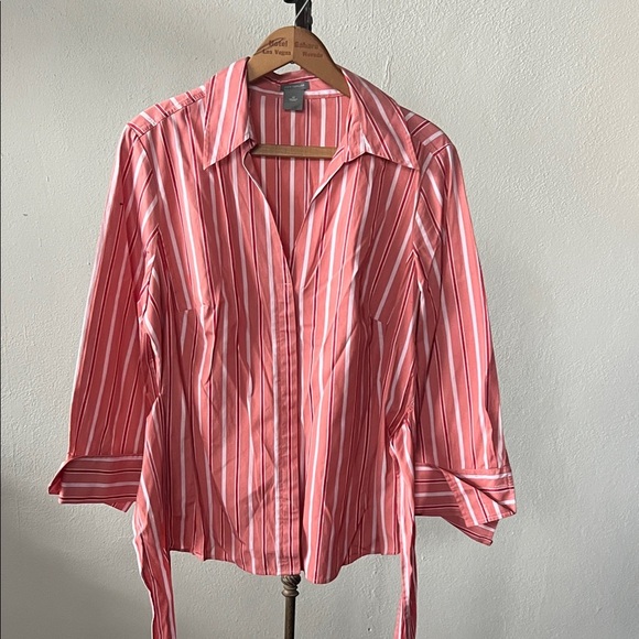 Ann Taylor Tops - Ann Taylor Striped Women’s blouse Size 12